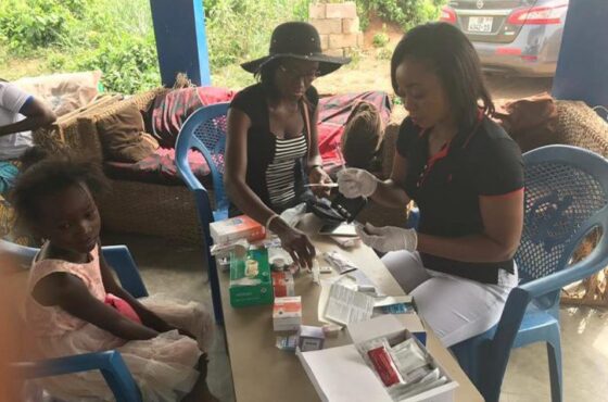 Donation and Medical Screening at Eye of the Lord Orphanage