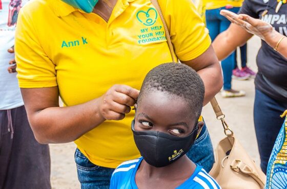Face Masks donation  to the needy to curb the Covid-19 Spread