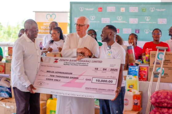 From Isolation to Inclusion: MyHelp-YourHelp Foundation Brings Easter Hope to Weija Leprosarium